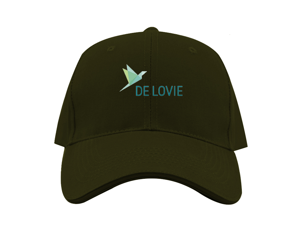 De Lovie Logo Dad Baseball Cap Hat
