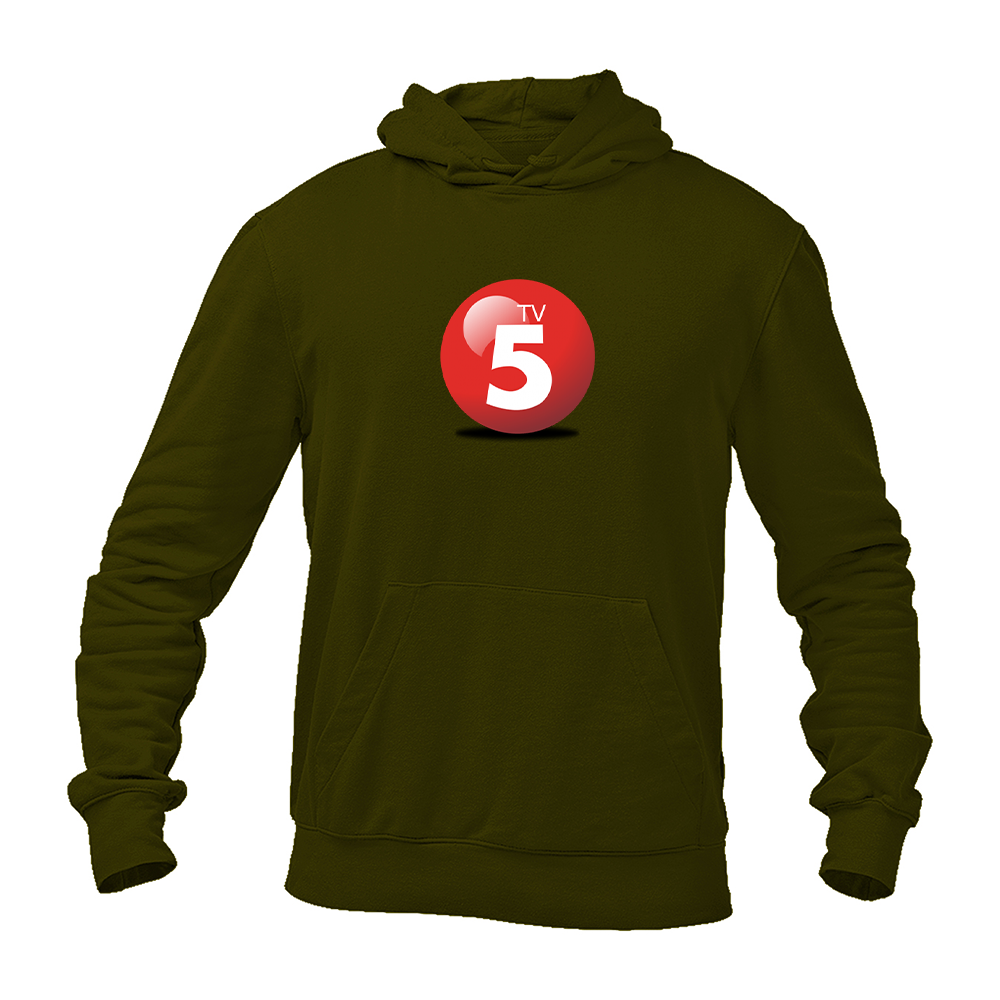 Men's ABC TV5 Logo Gildan Heavy Blend Hooded Sweatshirt