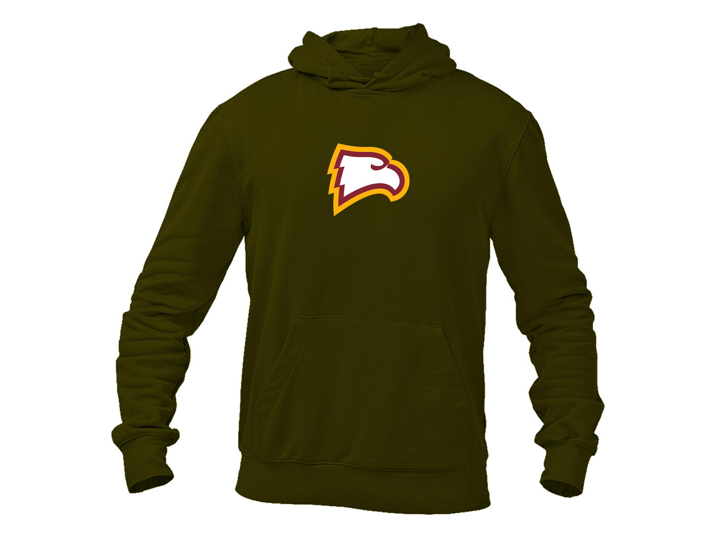 Men's Winthrop Eagles Gildan Heavy Blend Hooded Sweatshirt
