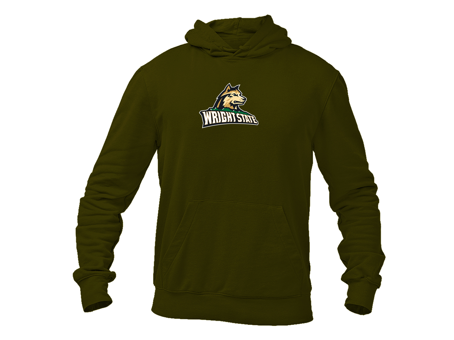 Men's Wright State Raiders Softstyle Midweight Hooded Sweatshirt