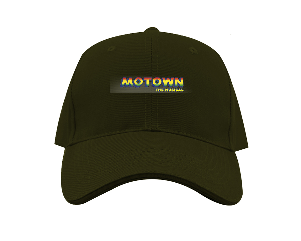 Motown the Musical Logo Dad Baseball Cap Hat