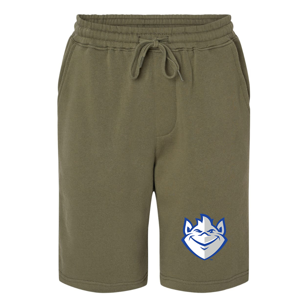 Men's Saint Louis Billikens Logo Independent Trading Co Midweight Fleece Shorts