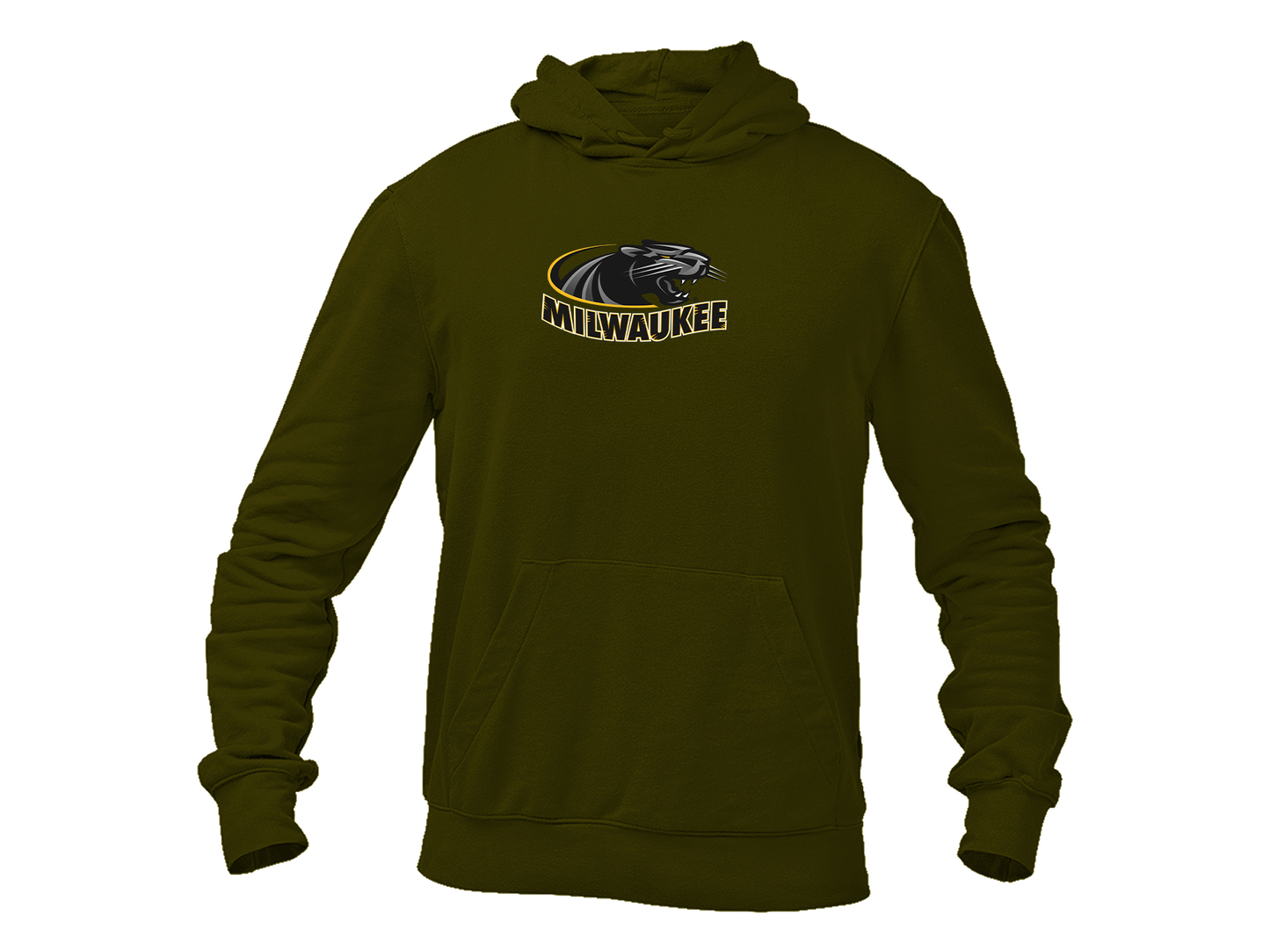 Men's Wisconsin Milwaukee Panthers Gildan Heavy Blend Hooded Sweatshirt
