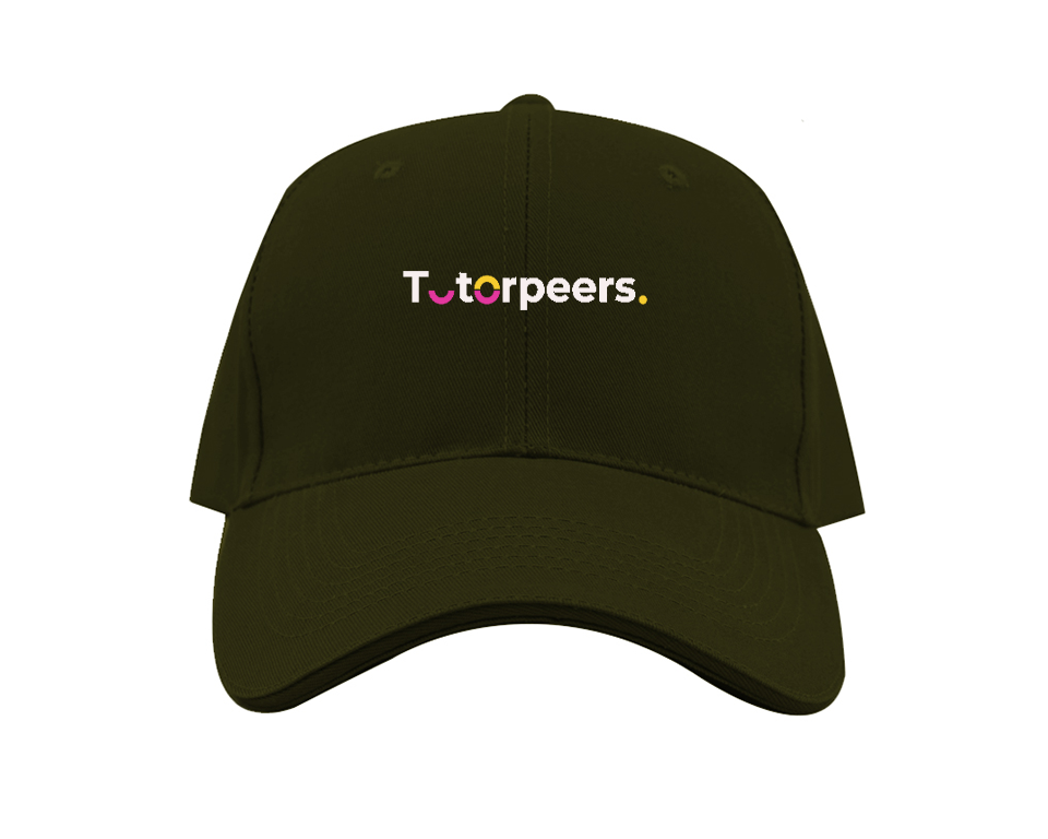 Tutorpeers Logo Dad Baseball Cap Hat