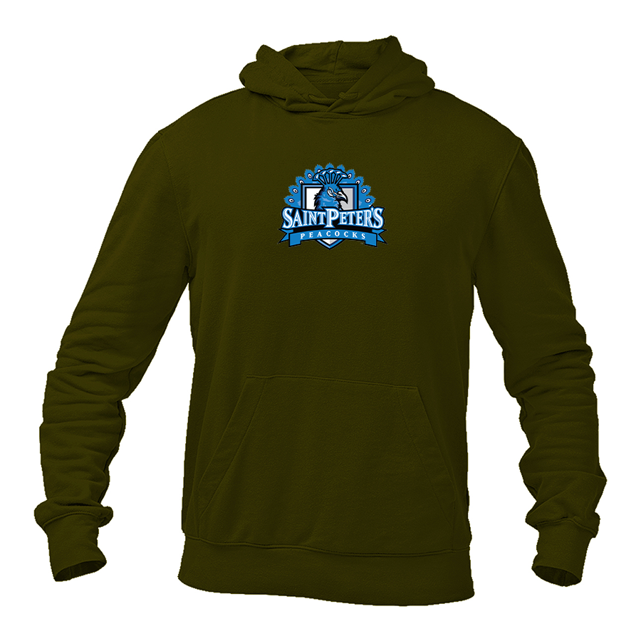 Men's Saint Peters Peacocks Logo Pullover Hoodie