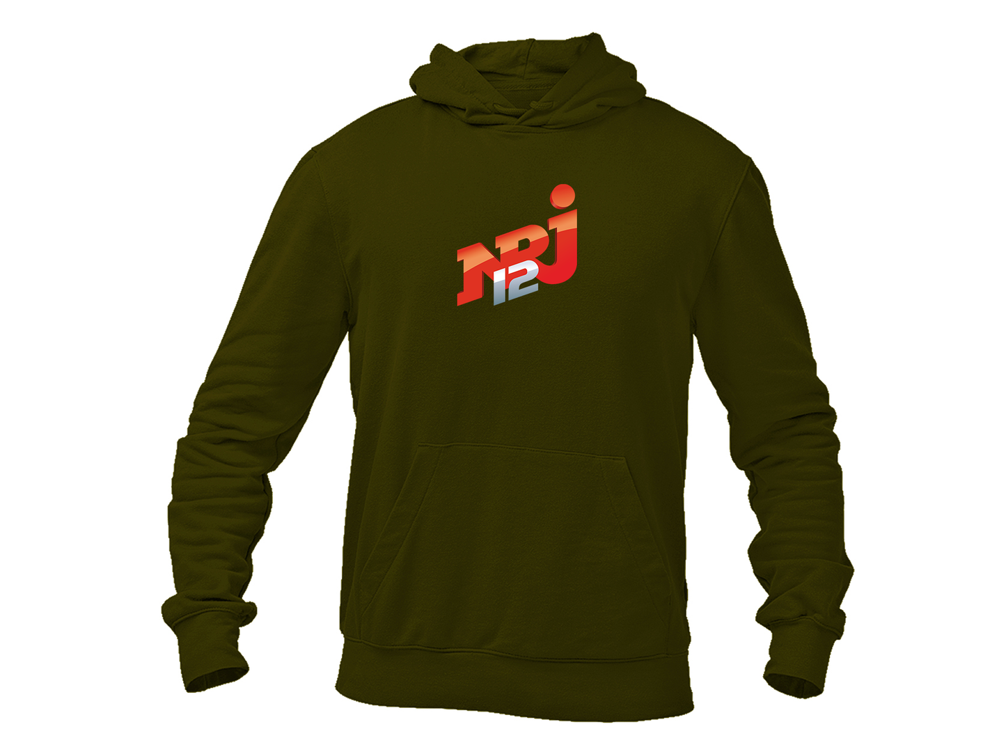 Men's NRJ 12 Logo Gildan Heavy Blend Hooded Sweatshirt