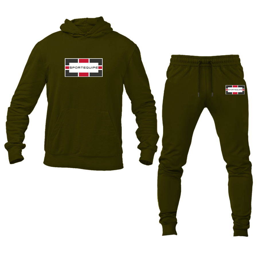 Men's Sportequipe Logo Hoodie Joggers Set