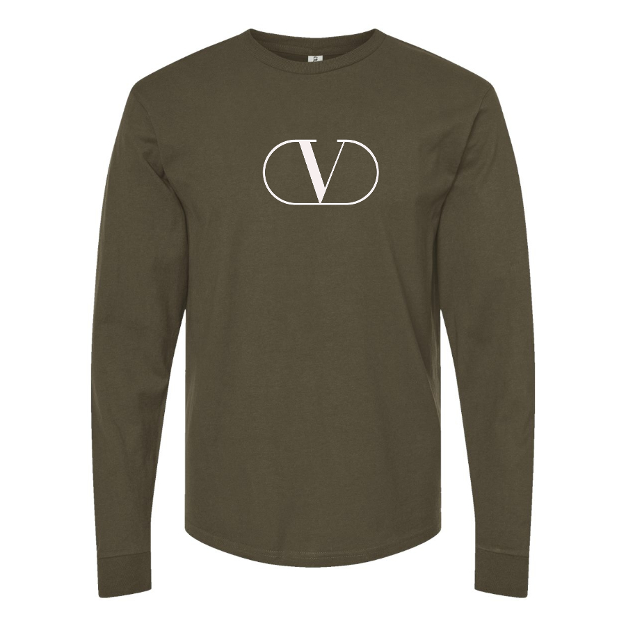 Men's Valentino Symbol Long Sleeve T-Shirt