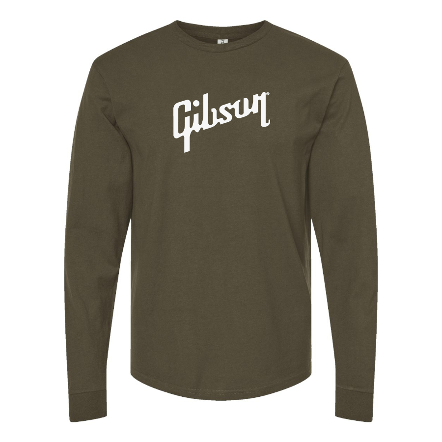 Men's Gibson Logo Long Sleeve T-Shirt