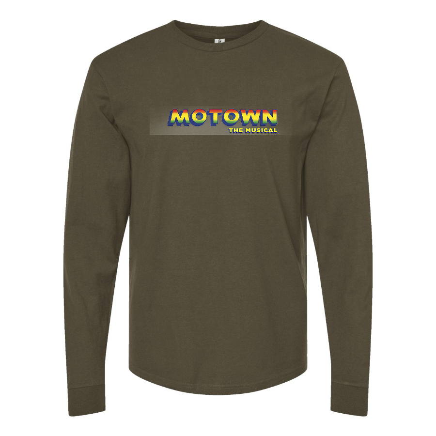 Men's Motown the Musical Logo Long Sleeve T-Shirt