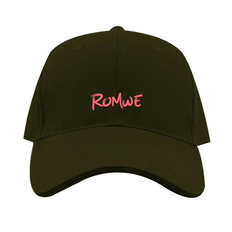 Romwe Logo Dad Baseball Cap Hat