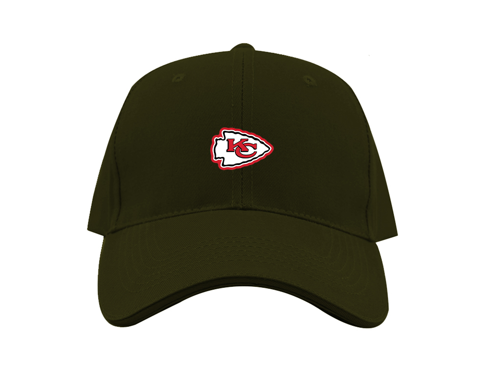 KC Chiefs Logo Dad Baseball Cap Hat