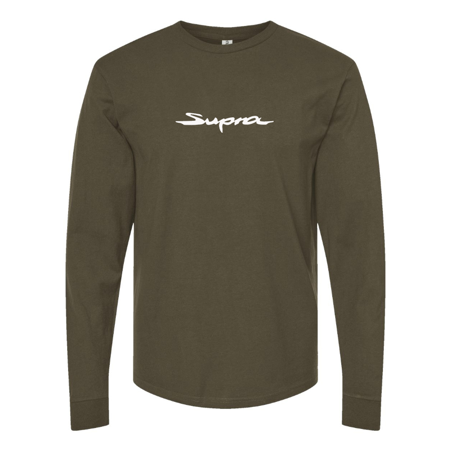 Men's Toyota Supra Logo Long Sleeve T-Shirt