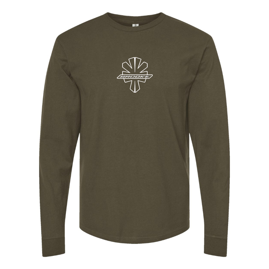 Men's Brooke Logo Long Sleeve T-Shirt