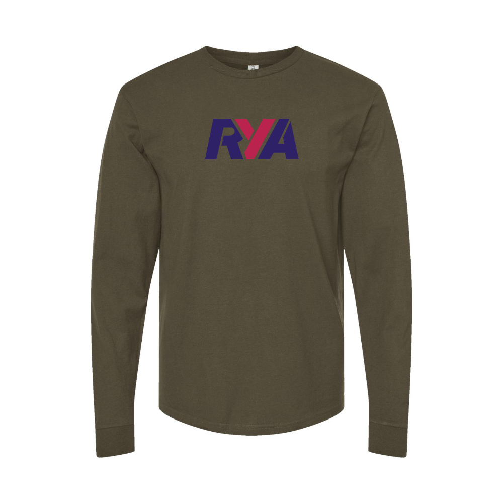 Men's Rya Logo Long Sleeve T-Shirt