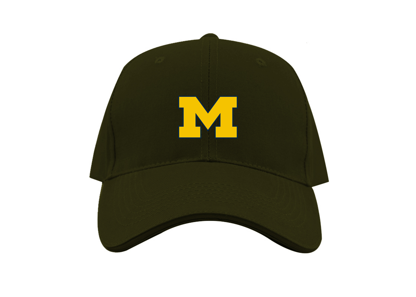 Michigan Wolverines Logo Michigan Wolverines Logo Dad Baseball Cap Hat