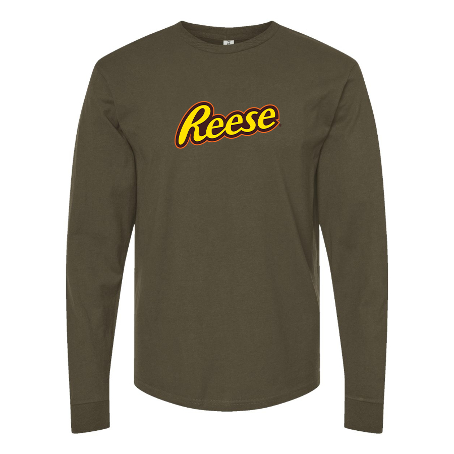 Men's Reese Peanut Butter Logo Long Sleeve T-Shirt