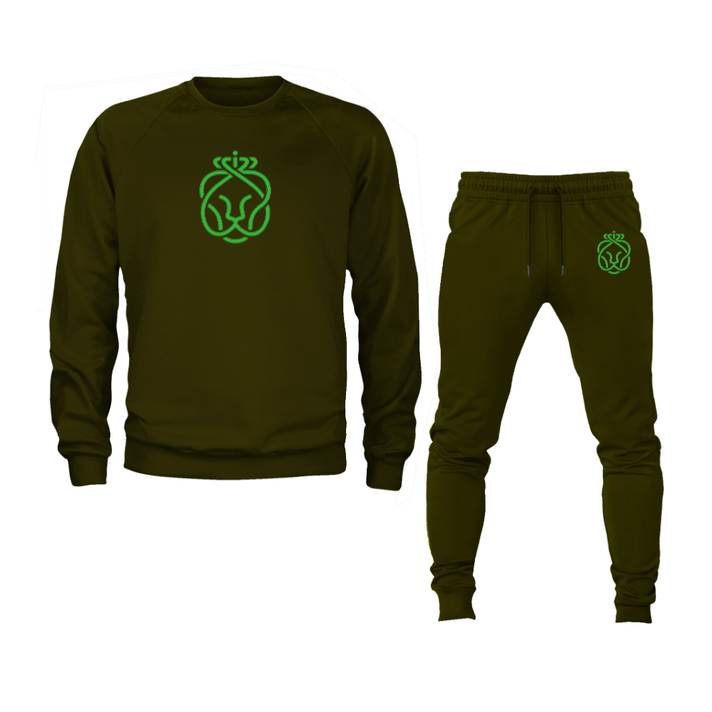 Men's Ahold Delhaize Symbol Crewneck Sweatshirt Joggers Suit
