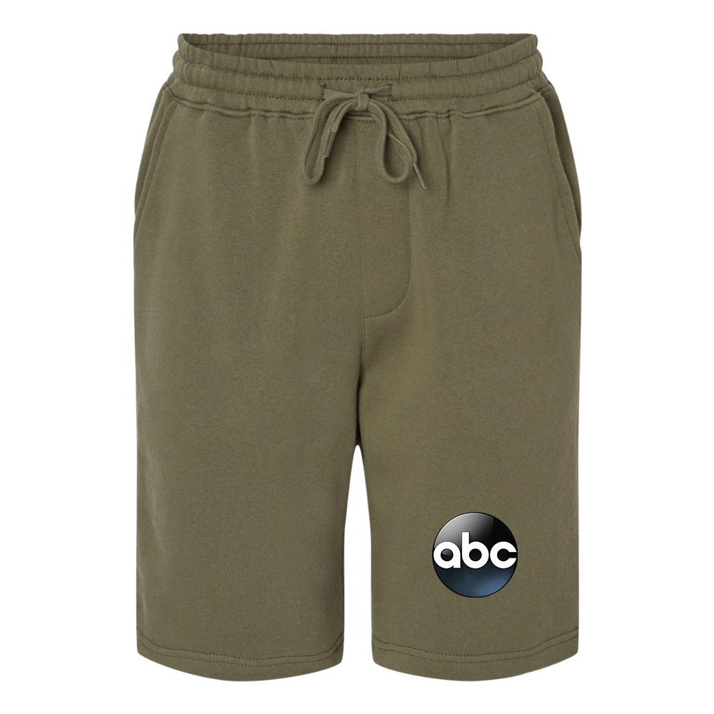 Men's Abc Logo Independent Trading Co Midweight Fleece Shorts