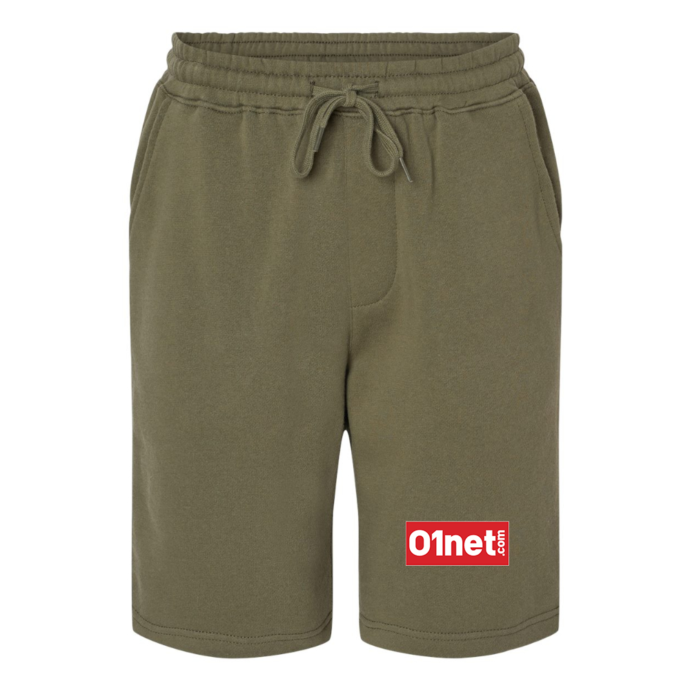 Men's 01net Logo Independent Trading Co Midweight Fleece Shorts