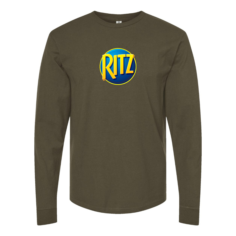 Men's Ritz Crackers Logo Long Sleeve T-Shirt