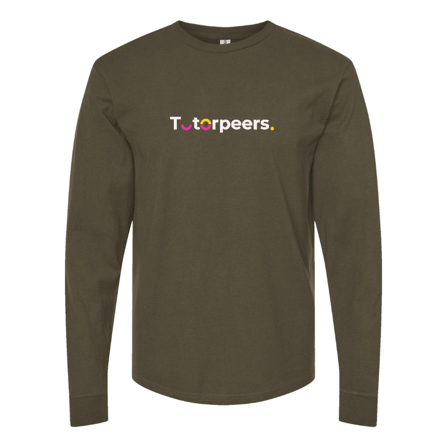 Men's Tutorpeers Logo Long Sleeve T-Shirt