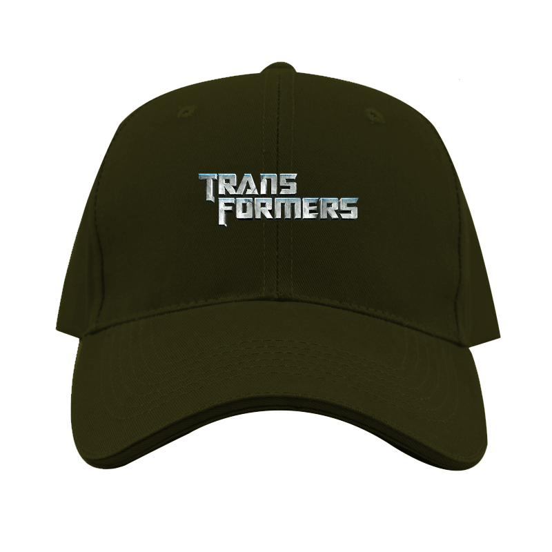 Transformers Logo Dad Baseball Cap