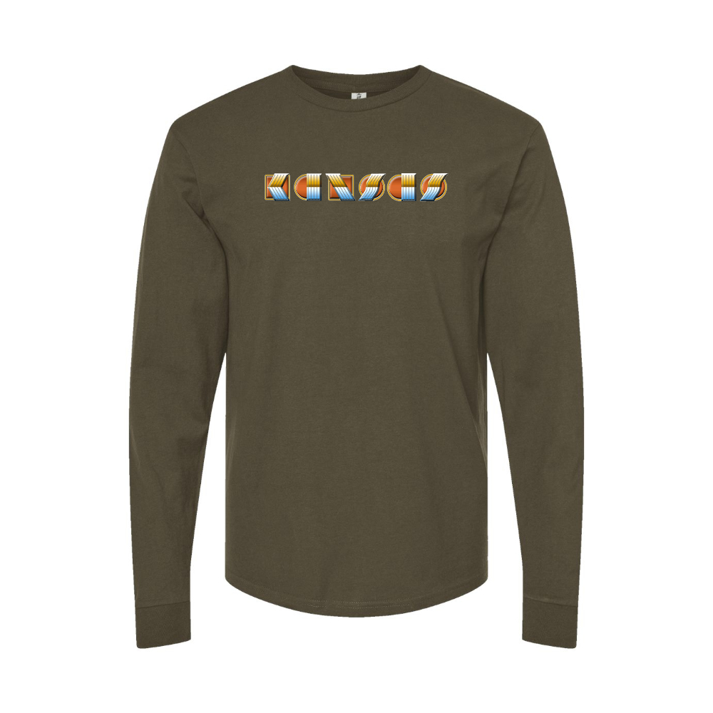 Men's Kansas Logo Long Sleeve T-Shirt