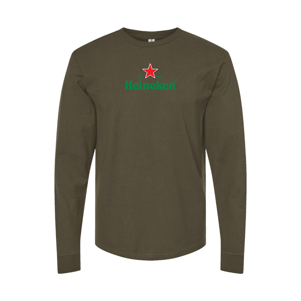 Men's Heineken Logo Long Sleeve T-Shirt