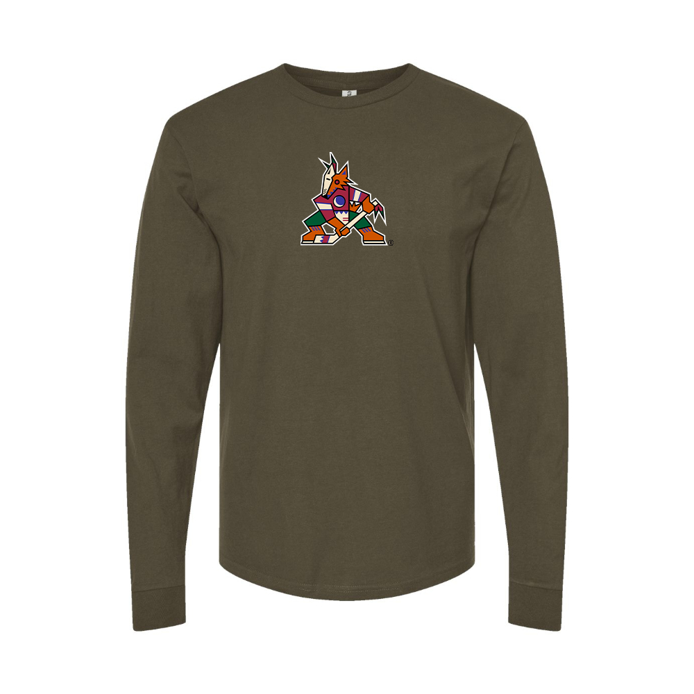 Men's Arizona Coyotes Logo Long Sleeve T-Shirt