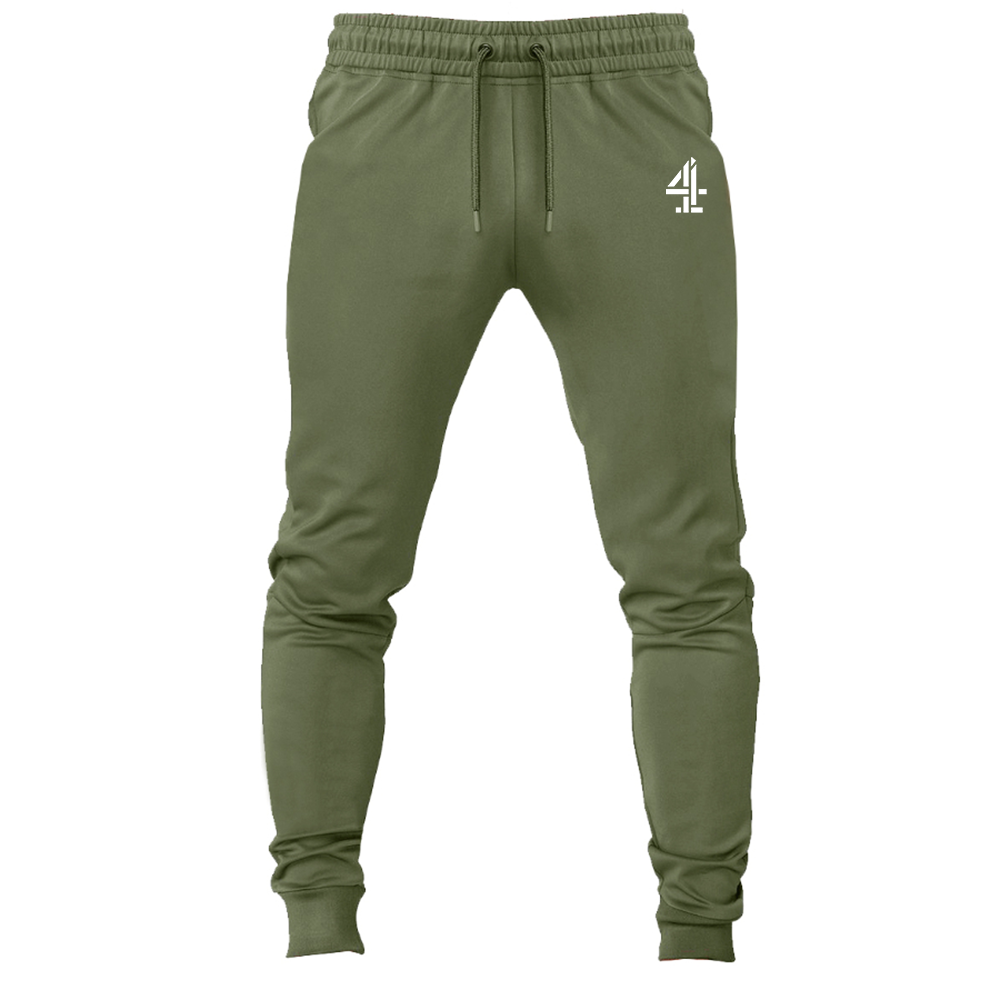 Men's Channel 4 Logo Joggers Sweatpants