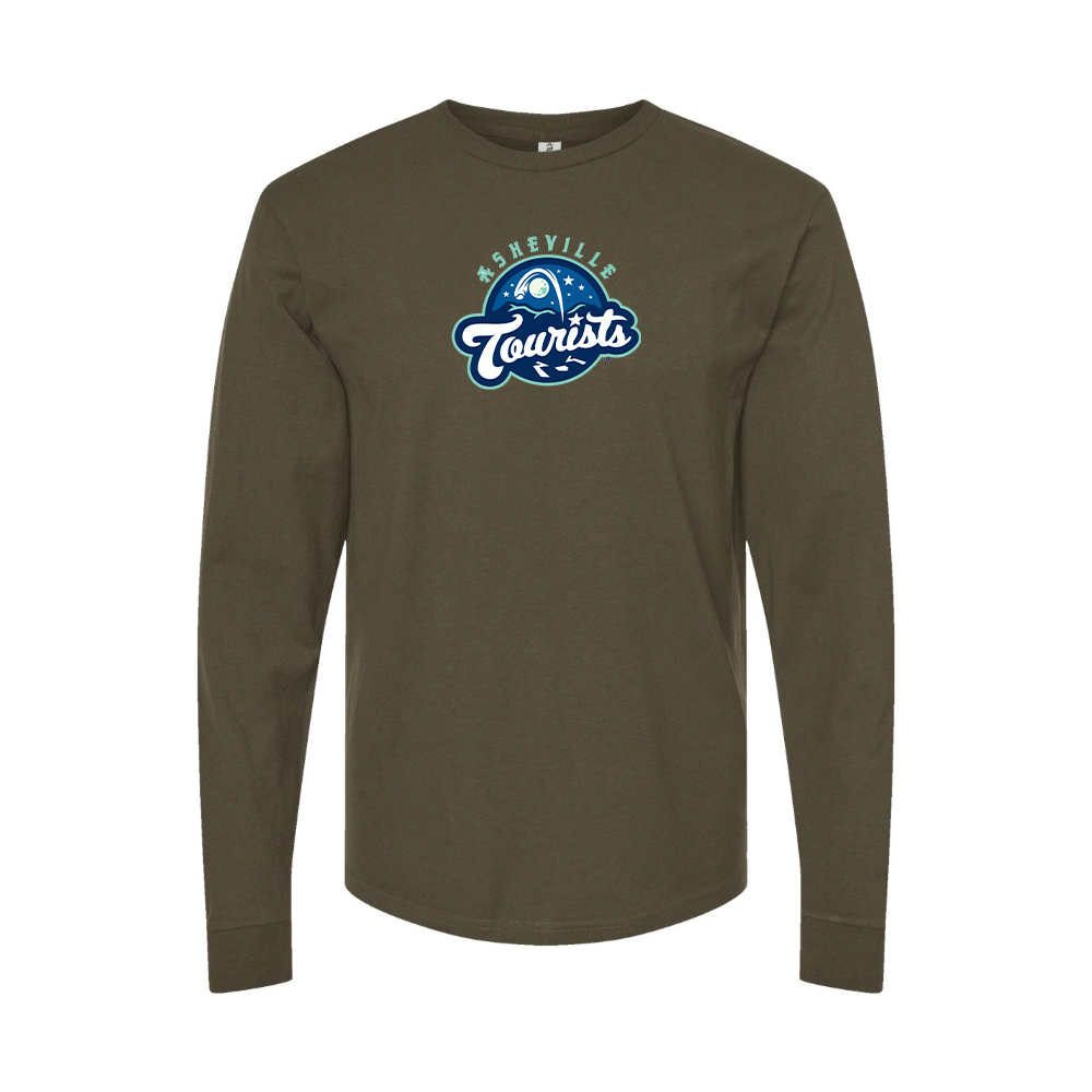 Men's Asheville Tourists Logo Long Sleeve T-Shirt