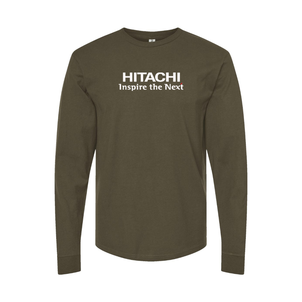 Men's Hitachi Logo Long Sleeve T-Shirt