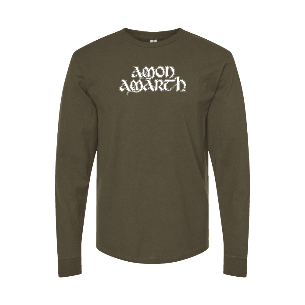 Men's Amon Amarth Logo Long Sleeve T-Shirt