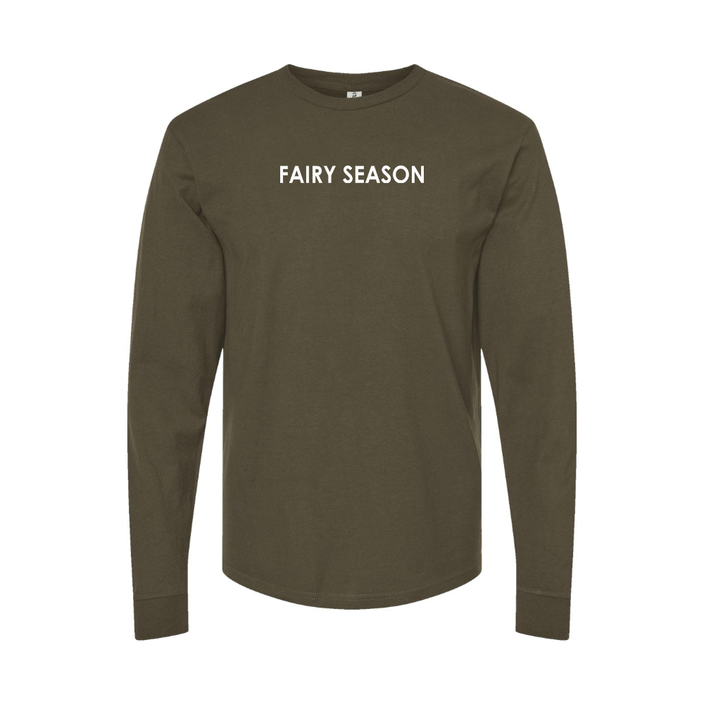 Men's Fairyseason Logo Long Sleeve T-Shirt