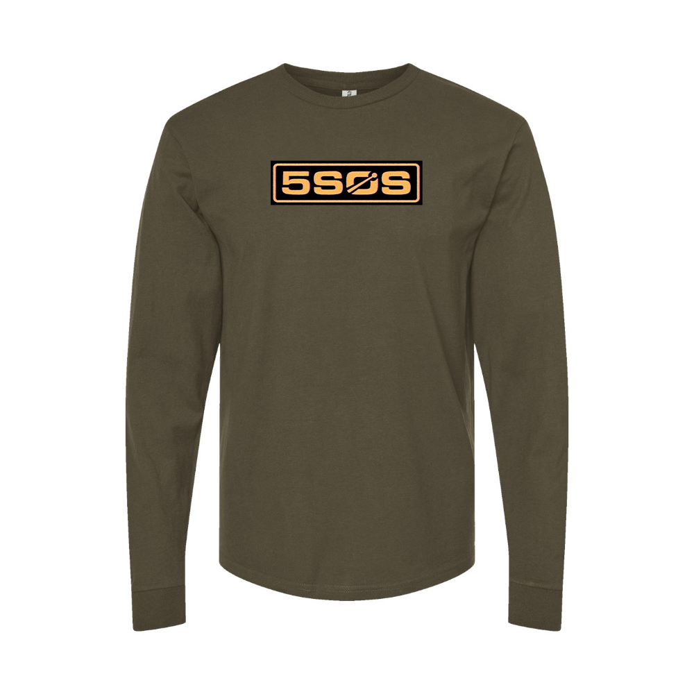 Men's 5sos Logo Long Sleeve T-Shirt