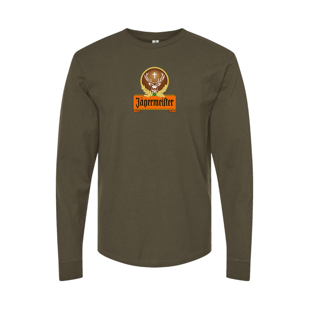 Men's Jagermeister Logo Long Sleeve T-Shirt