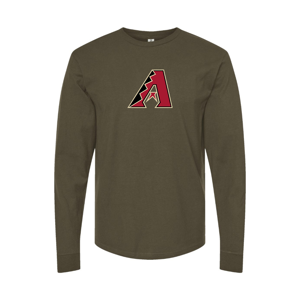 Men's Arizona Diamondbacks Logo Long Sleeve T-Shirt