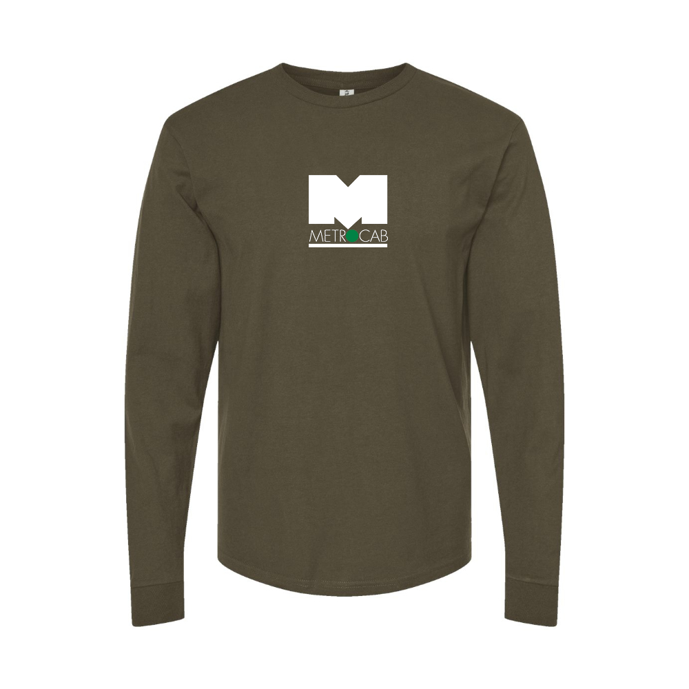 Men's Metrocab Logo Long Sleeve T-Shirt