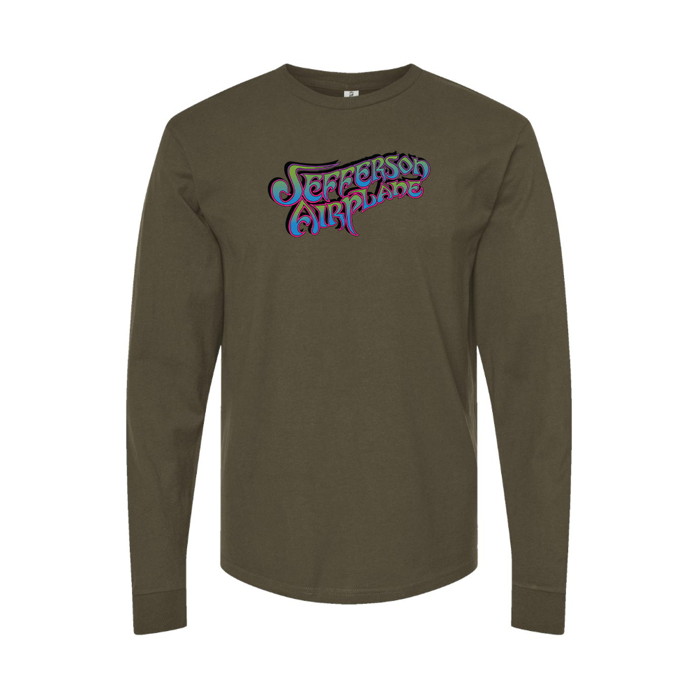 Men's Jefferson Airplane Logo Long Sleeve T-Shirt