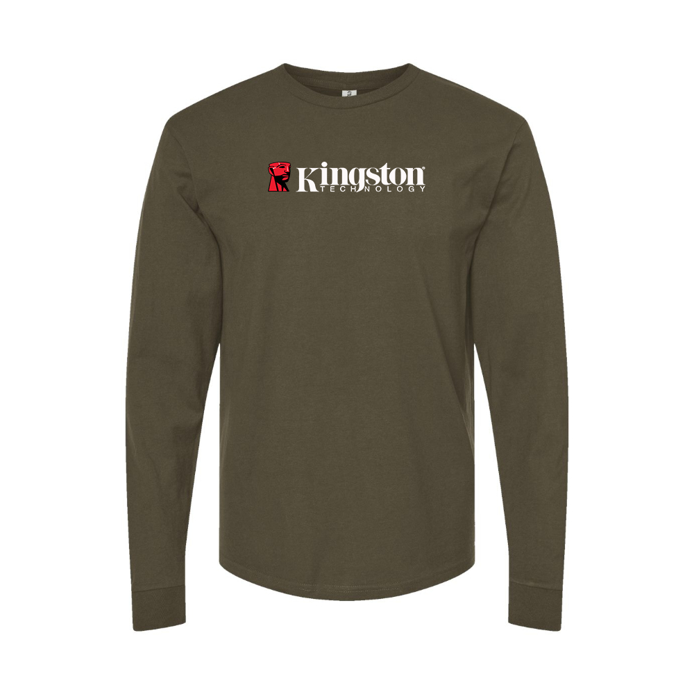 Men's Kingston Logo Long Sleeve T-Shirt