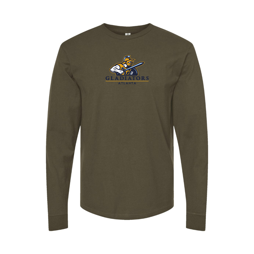 Men's Atlanta Gladiators Logo Long Sleeve T-Shirt