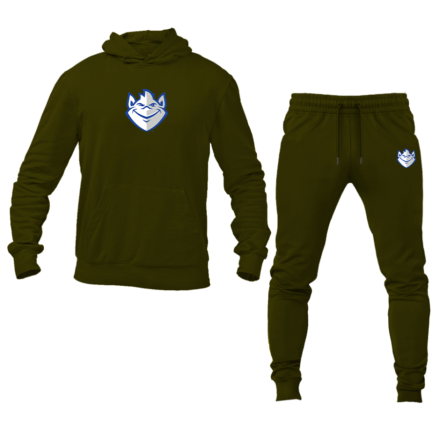 Men's Saint Louis Billikens Logo Hoodie Joggers Set