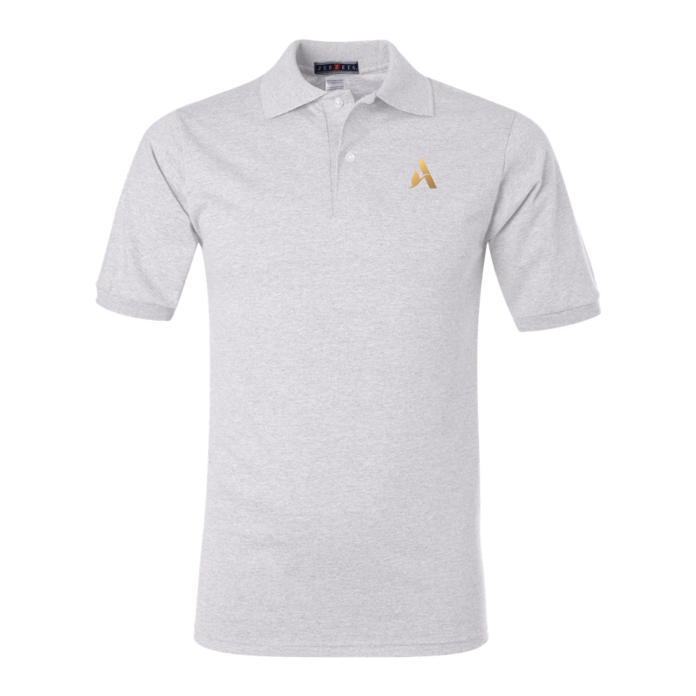 Men's Accor Golden Logo JERZEES SpotShield polo