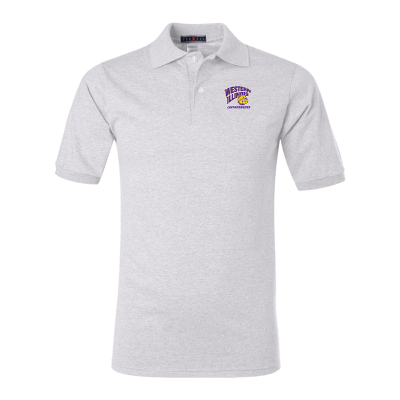 Men's Western Illinois Leathernecks JERZEES SpotShield polo