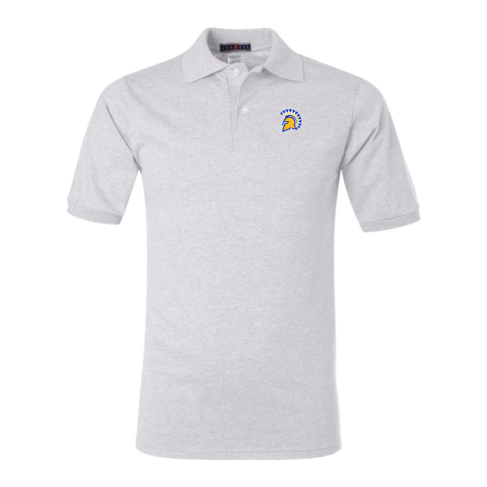 Men's San Jose State Spartans Logo JERZEES SpotShield polo