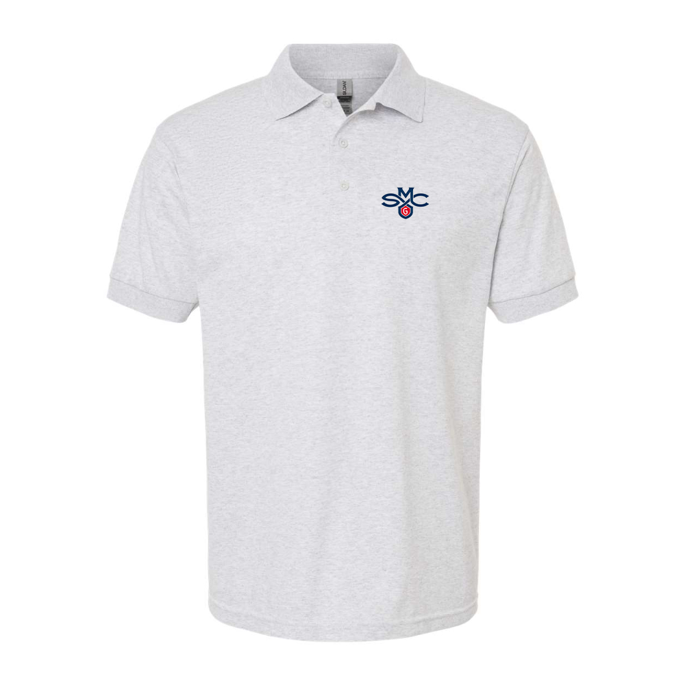 Men's Saint Marys Gaels Logo Gildan Dry Blend Jersey Polo