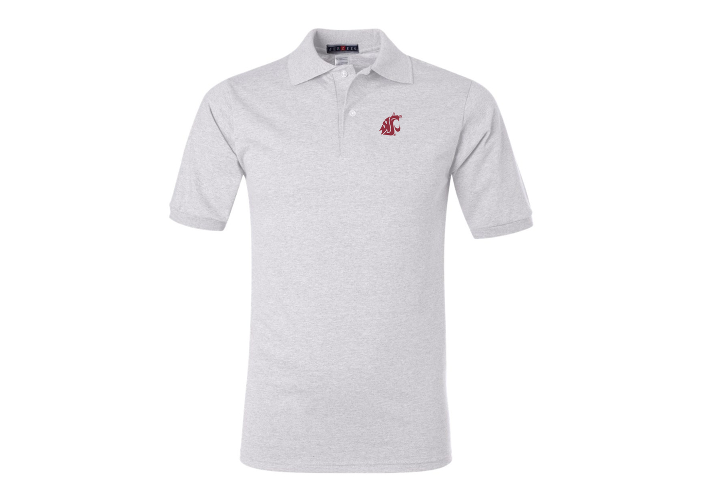 Men's Washington State Cougars JERZEES SpotShield polo