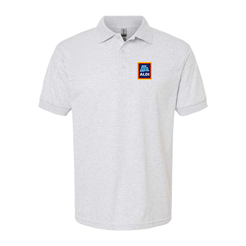 Men's Aldi Logo Gildan Dry Blend Jersey Polo