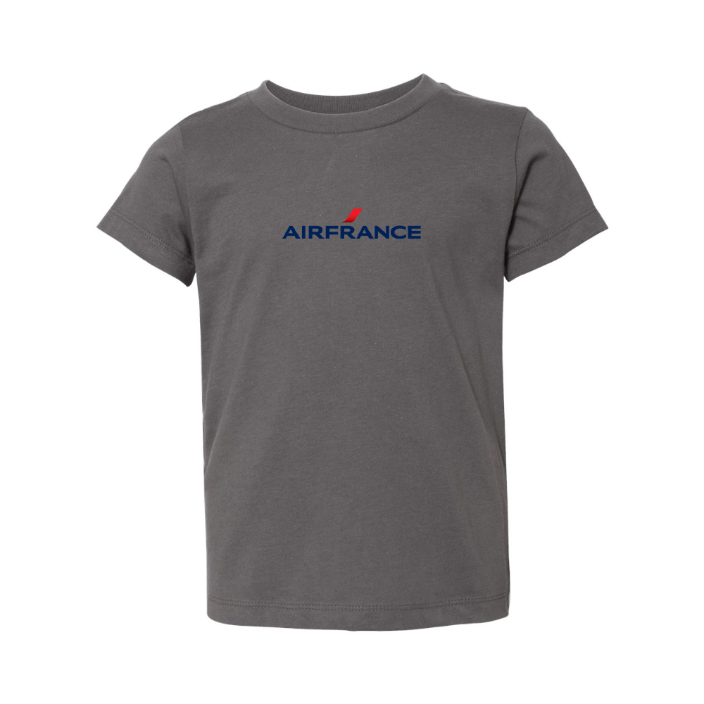 Air France Logo BELLA CANVAS Toddler Jersey Tee